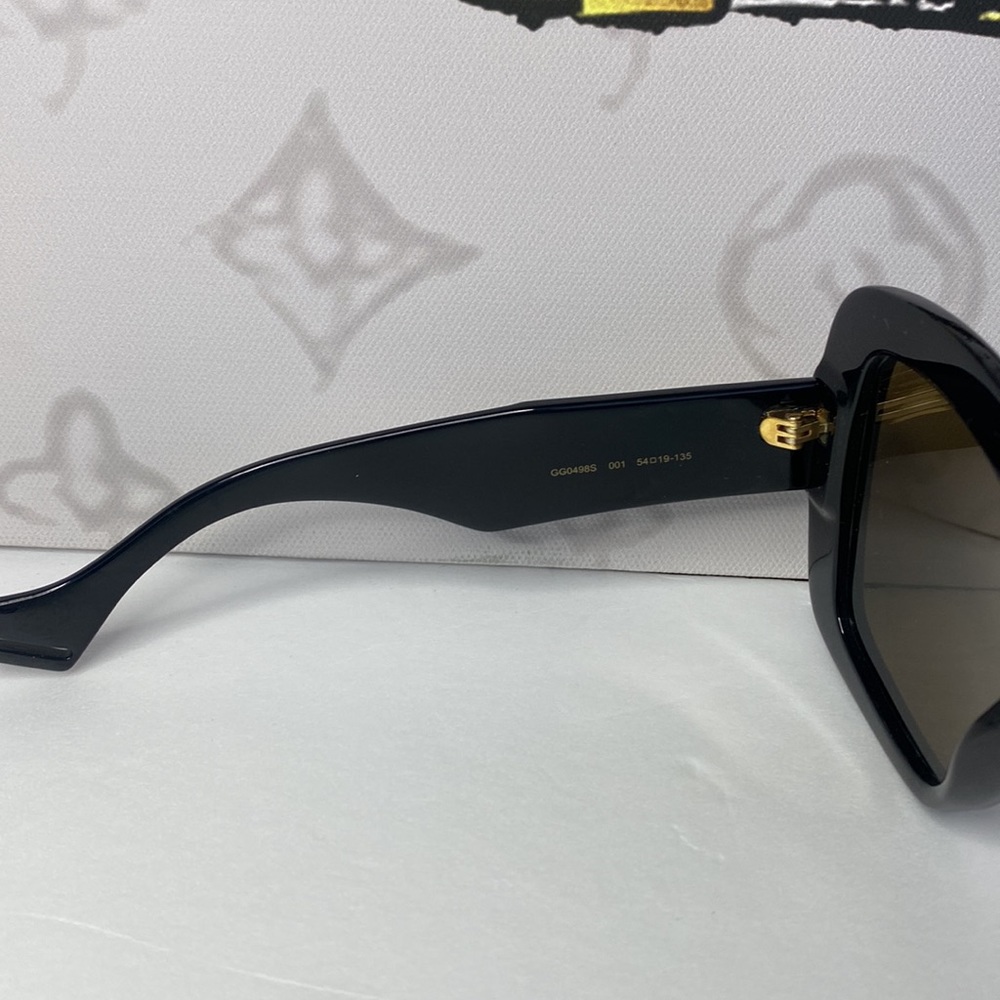 New🔥🔥Gucci Women's Fashion GG0498S GG/0498/S Square Sunglasses - Picture 9 of 12